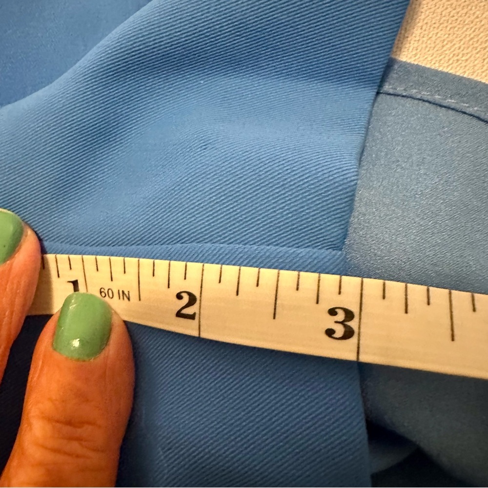 Endless Rose Bright Blue High Waist Shorts - Picture 11 of 12